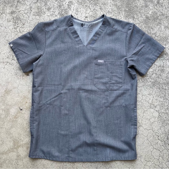 Figs men's scrub set 2 Chisec Three-Pocket Scrub Tops 1 tansen jogger XS nurse - Picture 3 of 8